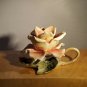 Capodimonte Flower Single Candle Holder Set Of Two