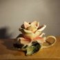 Capodimonte Flower Single Candle Holder Set Of Two