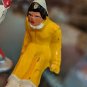 Vintage Barclay 2.5" Cast Iron&Acirc;&nbsp;Ice Skating Lady and Downhill Sliding Figurines