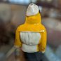 Vintage Barclay 2.5" Cast Iron&Acirc;&nbsp;Ice Skating Lady and Downhill Sliding Figurines