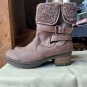 White Mountain Brown Half Boots Women Size 6M