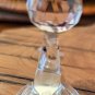 Glass Seal With Faceted Crystal Ball Ornament