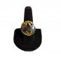 Large Stainless Steel Ring Size 9