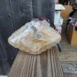 Vintage Hand Blown Glass Purse Vase