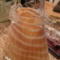 Vintage Hand Blown Glass Purse Vase