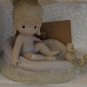 Precious Moments August Figurine #110078 Samuel J Butcher new in box Taiwan 1988