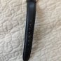 Timex Indigo White Dial With Date WR 30 black leather bands