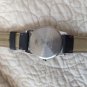 Timex Indigo White Dial With Date WR 30 black leather bands