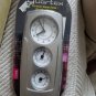Quartex Vertical Alarm Clock Weather Station. free shipping.