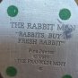 Franklin Mint Fine Pewter Statue The Rabbit Man Rabbits buy a fresh rabbit 1977