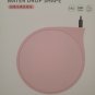 Mumuso Pink Wireless Charger Water Drop Shape