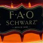 FAO Schwarz Bear Waterball Enesco 100mm Return To Wonder Snowball Glitter NIB