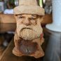 Kevin Wolff 1981 Hand Carved Wood Grandpa Country Man