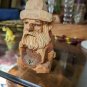 Kevin Wolff 1981 Hand Carved Wood Grandpa Country Man
