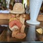 Kevin Wolff 1981 Hand Carved Wood Grandpa Country Man