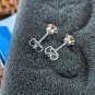 Vintage 2007 Avon Stud Earrings In Butterfly Box