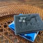 Vintage 2007 Avon Stud Earrings In Butterfly Box