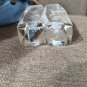 2 Crystals Laser Etched Hologram Musical Note Dancing Dolphins Paperweights