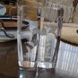 2 Crystals Laser Etched Hologram Musical Note Dancing Dolphins Paperweights