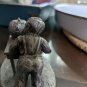 Pewter Figure Boy Carving a Pumpkin F. Robert Drury International Pewter