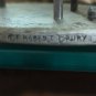 Pewter Figure Boy Carving a Pumpkin F. Robert Drury International Pewter