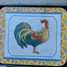 Jason Coasters Provencial Rooster Set of 3 in box
