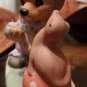 Homco Circus Bear Clown Figurine w Seal on Ball made in Taiwan