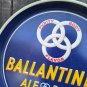 Vintage Mid Century Ballantine's Ale And Beer Serving Metal Tray 12â Blue