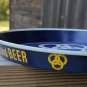 Vintage Mid Century Ballantine's Ale And Beer Serving Metal Tray 12â Blue