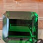 Squarish Em Cut Shaped Lab Tsavorite Garnet Loose Gem 41.01 Cts 17.7x16.9 mm