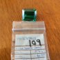 Squarish Em Cut Shaped Lab Tsavorite Garnet Loose Gem 41.01 Cts 17.7x16.9 mm
