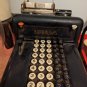 Vintage 1920s Burroughs mechanical used adding machine Class-3 Works.