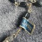 Vintage Silver Tone Rosario Necklace Made In Japan