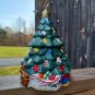 Christmas Tree Cookie Jar New in Box 12" Tall 8" at Base