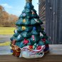 Christmas Tree Cookie Jar New in Box 12" Tall 8" at Base