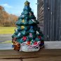 Christmas Tree Cookie Jar New in Box 12" Tall 8" at Base