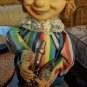 Vintage Mr Bob Playing saxophone Battery Operated Clown