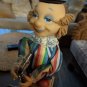 Vintage Mr Bob Playing saxophone Battery Operated Clown