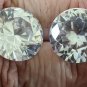 Matched Pair Of Round Lab White Diamonds 41 cts and 42 cts