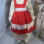 vintage porcelain victorian dolls pair of two