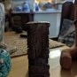 Wood Carved Mayan Art about 4"