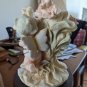 The Mirella Collection Angels Boy And Girl Surrounded By Flowers 10" Planter On