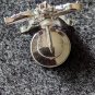 Swarovski Signed STAR FISH Tie Tack Tac Lapel Pin Retired Blue Pave