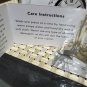 Shannon Crystal Glass Small Mantel Clock