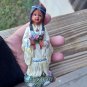 American Native Girl Ceramic Figurine