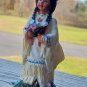 American Native Girl Ceramic Figurine