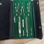 Sears 607 5045 Made In Germany Drafting Set with Case Vintage