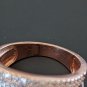 925 Sterling Silver CN FZN Cz Pave Ring size 8