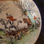 Crown Ducal Plate Vintage Hunting Scene