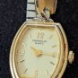 vintage Caravelle Bulova quartz watch Japan 46lo6 Ladies Gold color